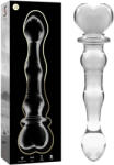 IBIZA Nebula Model 21 Dildo Borosilicate Glass 20.5x3.5cm Clear Dildo