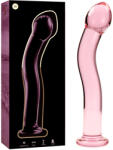 IBIZA Nebula Model 18 Dildo Borosilicate Glass 18.5x3.5cm Pink Dildo