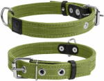 WAU DOG Kétrétegű pamut fényvisszaverő nyakörv hossza: 41-53 cm, szélessége: 25 mm zöld