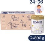 Kendamil Premium 4 HMO+, 2, 4 kg (3× 800 g), ambalaj creativ cu cadou (MG35343266/BOX)