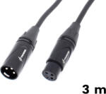 Thunder Germany MC199-3 Mikrofonkábel (XLR mama - XLR papa) - 3m - mkaudio