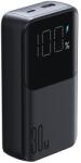 JOYROOM JR-PBC07 20000mAh 30W USB + USB-C Power Bank beépített Lightning + USB-C kábellel - fekete (JR-PBC07)