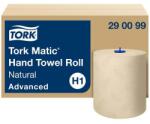 Tork Kéztörlő, tekercses, 2 rétegű, H1 rendszer, Advanced, TORK "Matic", natúr (6tek/karton) (KHH786)