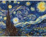 Diamond Dotz - gyémántfestő kép, Van Gogh: Csillagos éj