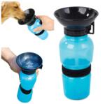 VERK GROUP Utazó vizes palack kutyák számára 0.5l, kék