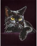 Diamond Dotz - gyémántfestő kép, fekete cica