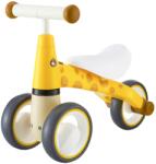 ECOTOYS háromkerekű kerékpár "Zsiráf" ökojátékok, 50x22x25 cm, sárga