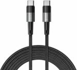 Tech-Protect Cablu pentru incarcare si transfer de date TECH-PROTECT UltraBoost, 2x USB Type-C, PD 100W, 5A, 3m, Gri (9319456606058) - lerato