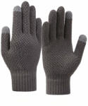  Manusi sport de iarna Braided Gloves, Compatibile Touchscreen, Marime universala, Gri (5907769307836) Minge fitness