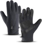  Manusi sport de iarna Anti-slip Gloves, Compatibile Touchscreen, Waterproof, Marime M, Negru (5907769307768) Minge fitness