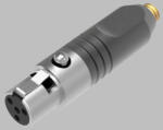 Deity DA4 adapter átalakító - Fekete (Microdot 4 Black)