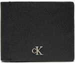 Calvin Klein Portofel Mare pentru Bărbați Calvin Klein Mono Hrdw Rfid Bifold W/Coin K50K511444 Black BEH