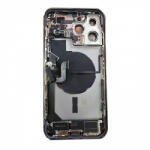  Apple iPhone 14 Pro Max A2651 USA verzió szerelt középső keret, akkufedél (hátlap) arany, OEM