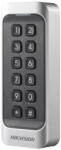 Hikvision DS-K1107AMK Kártyaolvasó 13.56 MHz (Mifare); RS485 és Wiegand kimenet; kültéri; billentyűzettel