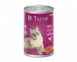 Dr. Trend Conserva pentru pisici adulte sterilizate, cu gaina in sos 10x400 g