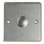 Hikvision DS-K7P01 Nyitógomb; rozsdamentes acél- és fémgomb (DS-K7P01)