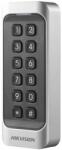 Hikvision DS-K1107AMK Kártyaolvasó 13.56 MHz ; RS485 és Wiegand kimenet; kültéri; billentyűzettel (DS-K1107AMK)