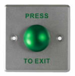 Hikvision DS-K7P06 Nyitógomb; alumíniumpanel (DS-K7P06)