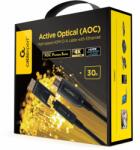 Gembird aktív optikai (AOC) HDMI kábel (apa-apa) 30 m (v2.0, 4k 60Hz) (CCBP-HDMID-AOC-30M)