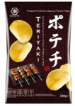 KOIKE-YA Teriyaki Ízesítésű Burgonya Chips, 100gr (Koikeya)