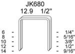  680 tűzőkapocs 6 mm (10000 db) (JK680-06)