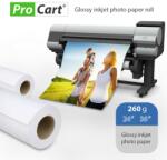 Procart Rola hartie foto suprafata super lucioasa 260g 30m