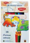 Daco Creion color 18 culori Daco (CC318)