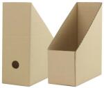 Procart Suport arhivare vertical pentru documente, carton maro, 300x245x115 mm (CUTBIBLIORAFT)
