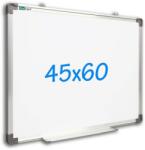 Procart Tabla magnetica 45x60 cm, rama de aluminiu, alba, tavita suport marker (TABLA45)