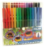 MILAN Carioci pentru desen 30 culori set (06CT30)