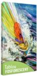  Tablou fosforescent Barca pe valuri 120 cm x 60 cm