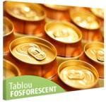  Tablou fosforescent Cutii de bere 120 cm x 80 cm