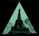  Tablou fosforescent triunghi La picioarele Turnului Eiffel