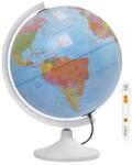 Tecnodidattica Glob pamantesc interactiv iluminat Parlamondo 30 cm, reda informatii limba engleza