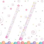 IDei Confetti Gender Reveal, baby girl, tun 60 cm, roz