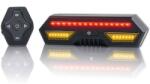 Malatec Lumini stop si semnalizare pentru bicicleta, reincarcabila micro USB, telecomanda, IPX4