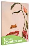  Tablou fosforescent Fata din flori 60 cm x 40 cm