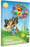  Tablou fosforescent Catel 60 cm x 90 cm