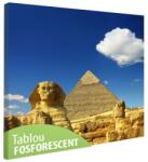  Tablou fosforescent Piramida lui Keops si Sfinxul 50 cm x 50 cm