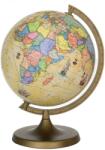  Glob geografic Travel, diametru 22 cm, harta politica, rute calatorie celebre