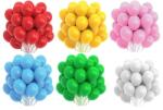 Procart Set 100 baloane petrecere, material latex, forma ovala 30 cm Roz