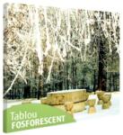  Tablou fosforescent Masa tacerii iarna 60 cm x 40 cm