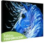  Tablou fosforescent Cal pictat 60 cm x 40 cm