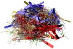  Confetti multicolore petrecere, 6 kg, forma franjuri, folie metalizata