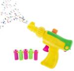 Procart Pistol confetti si fanioane petrecere, 5 cartuse, multicolor