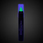 Paint Glow Creion makeup UV neon, stick bodypainting , PaintGlow Verde UV