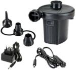 Pro Cart Pompa electrica saltea, 287g, 3 duze incluse, 50W, 230/12V, 11, 5 cm x 10, 5 cm x 9, 5 cm, negru