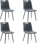 vidaXL 4 buc negru 282608