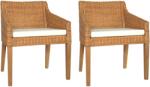 vidaXL 2 buc maro deschis 325495