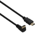 A+ Cablu video A+ HDMI Male - HDMI Male, v1.4, 3 m, Conector 90°, Negru (CSHDMI903)